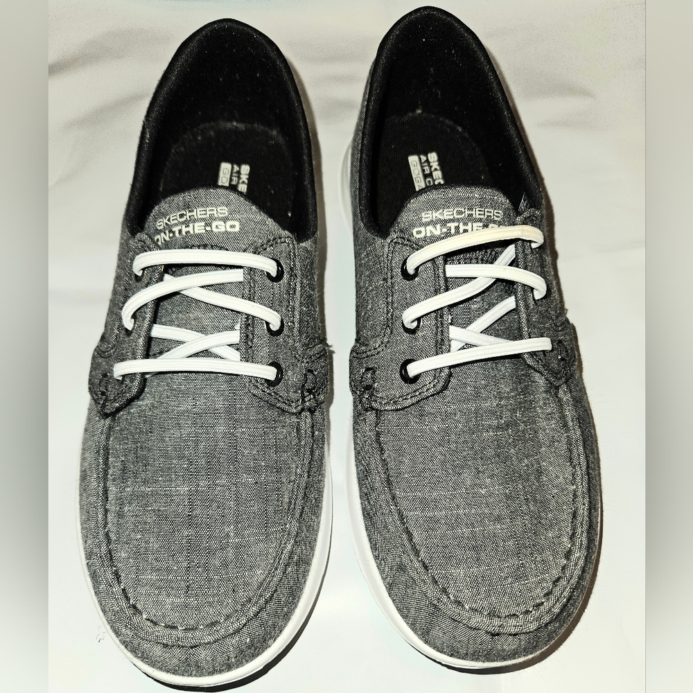 Skechers On The Go Womans Slip-on Shoes - Picture 4 of 8